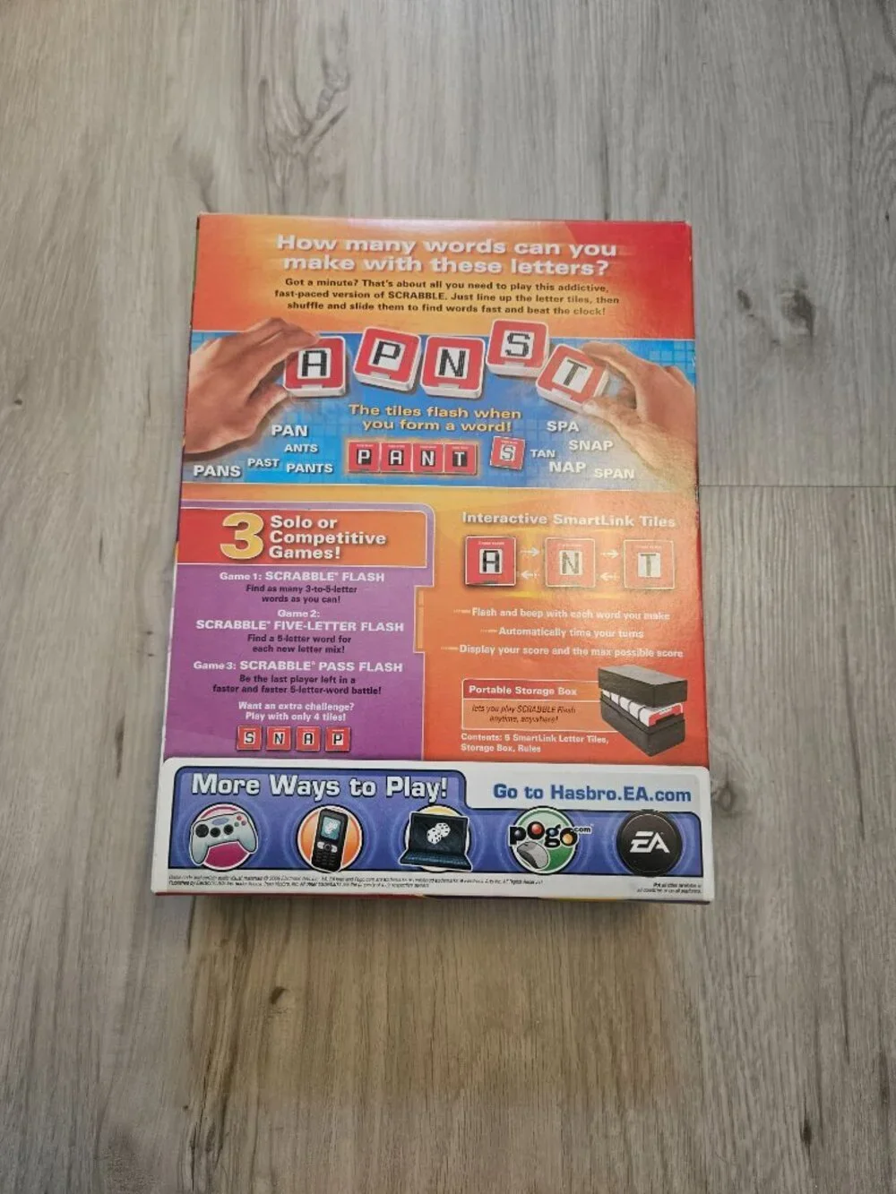 Hasbro Scrabble Flash electronic word game